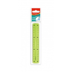 Rigla Keyroad KR970854-15, 15cm, plastic, flexibil, blister