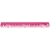 Rigla Keyroad Coral Soft KR970226-2, 30cm, plastic, bicolora - imagine 4