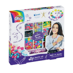 Set accesorii bijuterii plastic Fiorello, GR-F8254, 170-2586, 400 piese