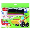 Set coloriaj Keyroad Pirati KR972520, 12x creioane colorate, carte colorat, stickere - imagine 3
