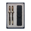 Set cadou stilou + pix + etui Cresco Classic 830026 ES, corp metalic grafit - imagine 2