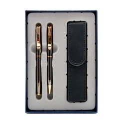 Alternative view of Set cadou stilou + pix + etui Cresco Classic 830026 ES, corp metalic grafit