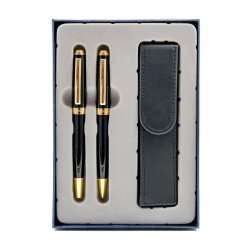 Alternative view of Set cadou stilou + pix + etui Cresco Symphony 850006 SY-03, corp metalic negru