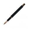 Stilou Cresco EXCLUSIVE S 830140, penita iridium, alimentare rezerve, corp metalic negru