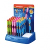 Stilou Keyroad Exact KR971692, penita iridium, alimentare rezerve, grip ergonomic, corp diverse culori, blister (+2 rezerve) - imagine 6