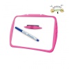 Tabla de scriere Keyroad KR972016 / KR971184, 22x28.8cm, 2 fete (alb, patratele), + marker si burete