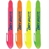Textmarker Amos Dry, varf uscat rotund, set 4 culori fluorescente - imagine 2
