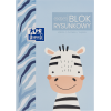 BLOC DESEN OXFORD KIDS A4 20F 120G/MP ZEBRA