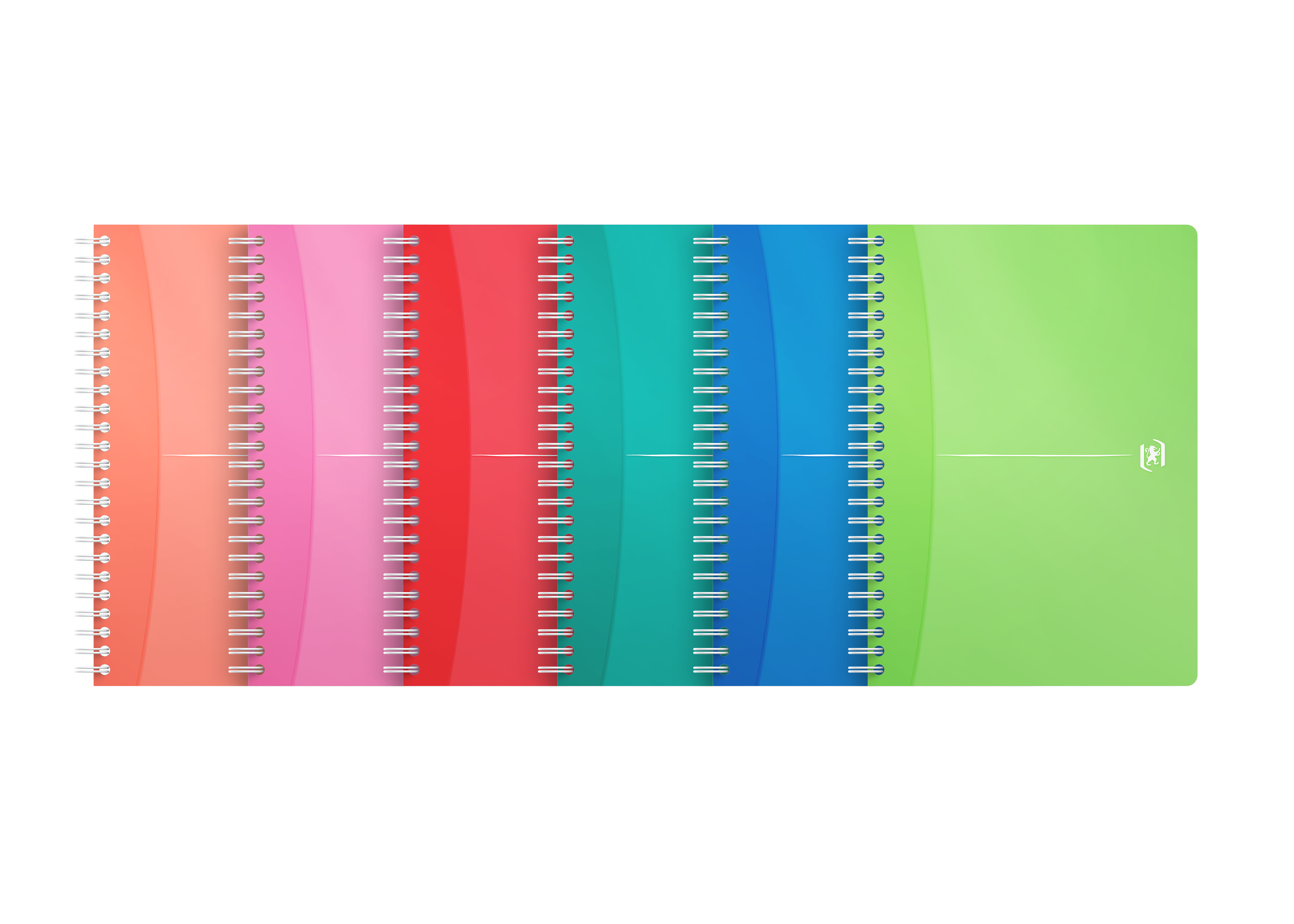 CAIET ORG OXFORD OFFICE MY COLOURS A5 90F SPIRA SCRIBZEE ECOLABEL DICTANDO DIVERSE CULORI
