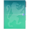 CAIET ORG OXFORD PROJECT BOOK A4 80F SPIRA SCRIBZEE PEFC PATRATELE GRADIENT CLASSIC DIVERSE CULORI