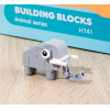 BLOCURI CONSTRUCTII TIP LEGO MODEL ANIMALE ASORTATE DELI - imagine 3