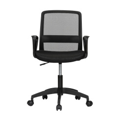 Alternative view of SCAUN BIROU SPATAR MESH, SIST ROTI ABS 4507 NEGRU DELI