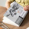 SKETCH BOOK A4 60 FILE 160G LANDSCAPE DMAST BY PEBEO - imagine 5