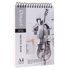 SKETCH BOOK A4 60 FILE 160G PORTRET DMAST BY PEBEO