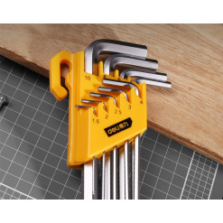 Alternative view of SET 9 BUC CHEI IMBUS CAP SFERIC 1.5-10 MM DELI