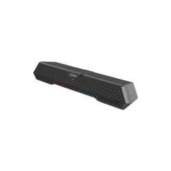 BOXE EDIFIER soundbar, BT 5.3, RMS: 5W (2.5W + 2.5W), 2 x 2", frecv.raspuns 80Hz-19KHz, USB-A, dim383x71x86mm, black "MG250-BK" (timbru verde 2 lei)