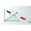 MARKER WHITEBOARD NEGRU 1MM KORES - imagine 2