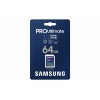 Card memorie PRO Ultimate 64GB, Class 10, UHS-I U3, V30 "MB-SY64S/WW" (timbru verde 0.03 lei)