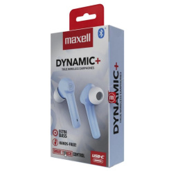 Alternative view of CASTI FARA FIR BLUETOOTH TWS DYNAMIC+ TIP EARBUDS BLEU MAXELL