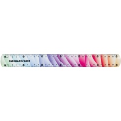 Alternative view of RIGLA 30CM FLEXIBILA RAINBOW EBERHARD FABER