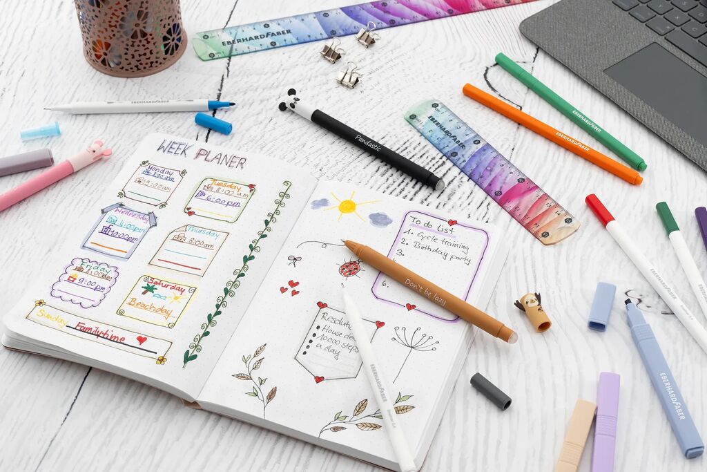 RIGLA 30CM FLEXIBILA RAINBOW EBERHARD FABER - imagine 3