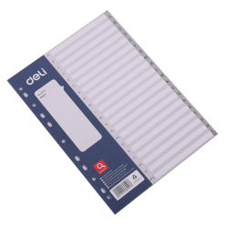 Alternative view of SEPARATOARE INDEX PLASTIC A-Z DELI