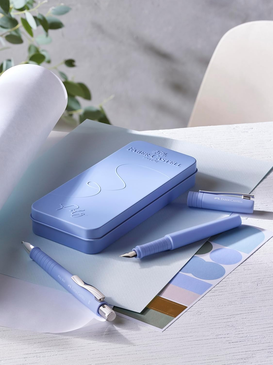 SET STILOU B + PIX XB POLY LILA FABER-CASTELL - imagine 3