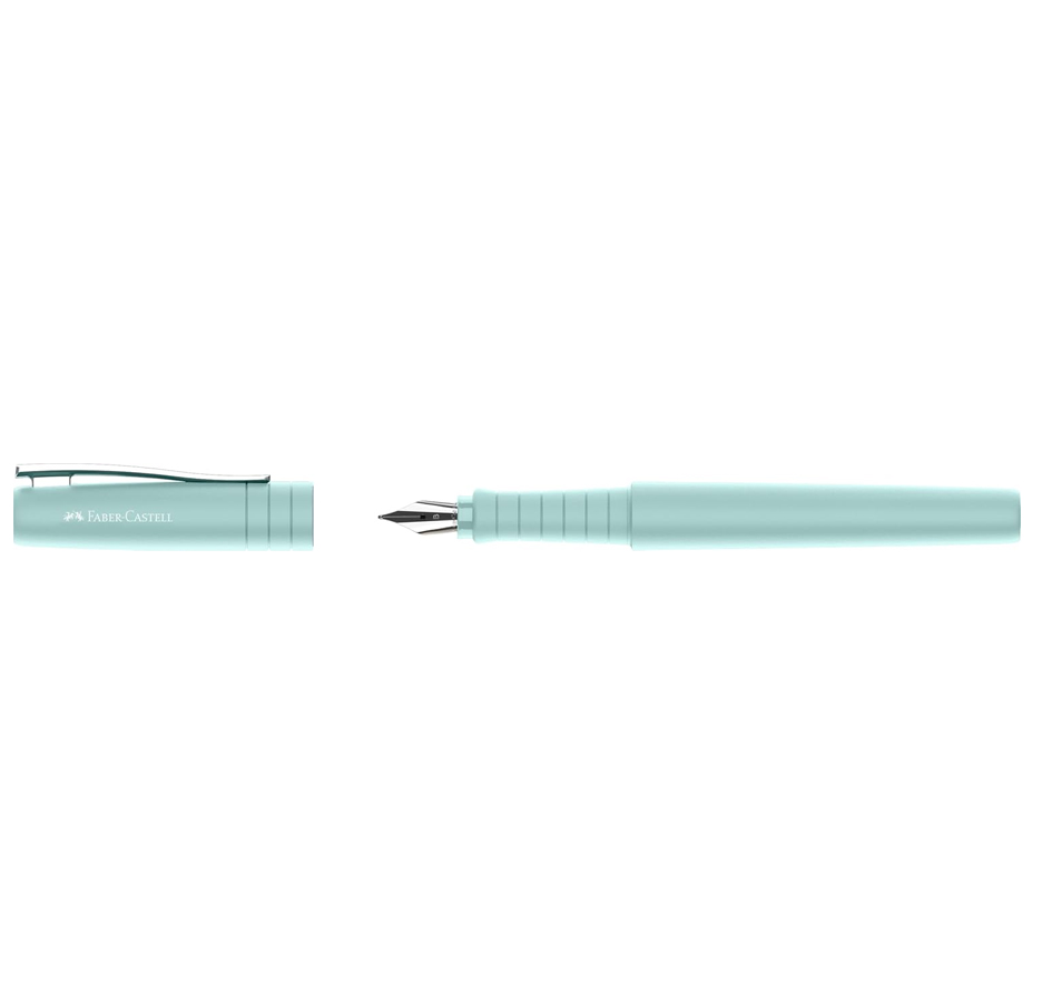 STILOU POLY PEN BLEU CARAIBE B FABER-CASTELL - imagine 2