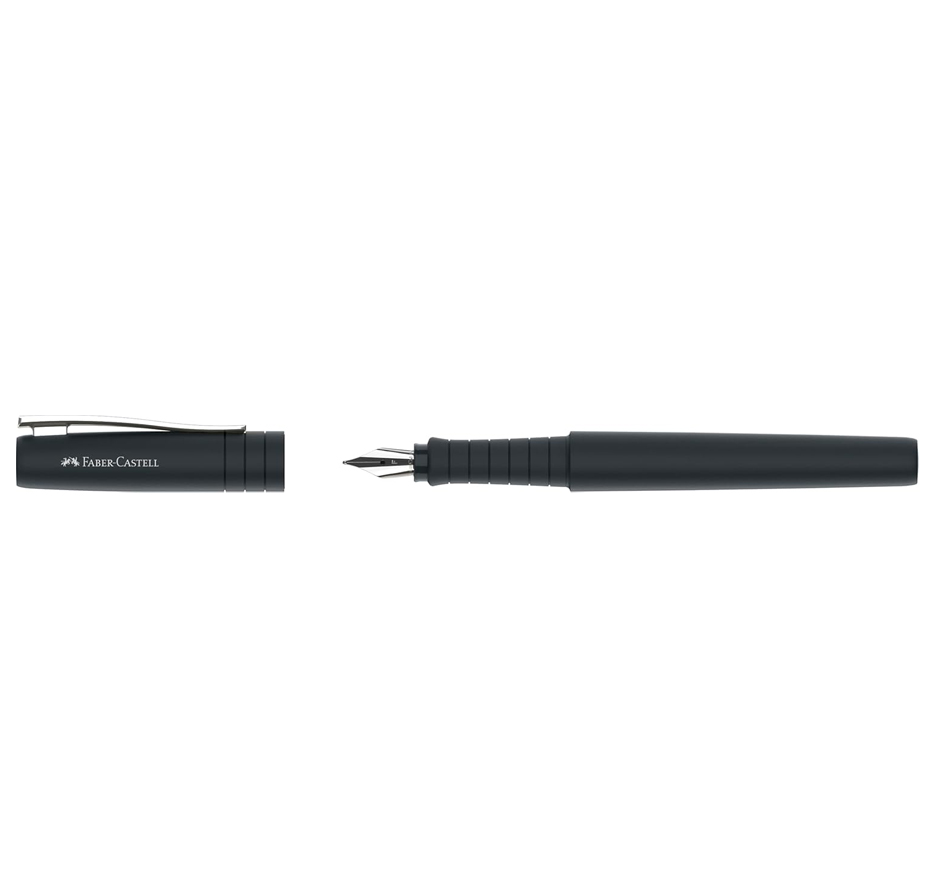 STILOU POLY PEN NEGRU F FABER-CASTELL - imagine 2