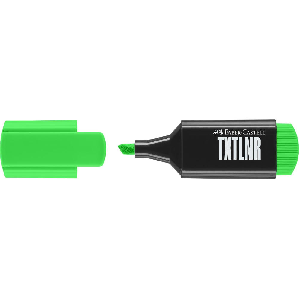 TEXTMARKER MINI SUPERFLUORESCENT VERDE FABER-CASTELL - imagine 2