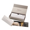 STILOU SOUVERAN M800 EF CREAM BLUE PENITA AUR 18K+ACCESORII PLACATE AUR ALB-ALBASTRU CUTIE CADOU