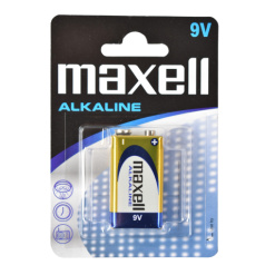 BATERII 9V ALCALINE MAXELL