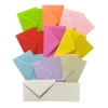 Plic + card Colorarte Fantasia, 5 culori intense si 5 culori pastel, 90x140mm, set 100 buc - imagine 4