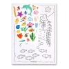 Set coloriaj Keyroad Ocean KR972879, 12x creioane colorate, 6x carioci, 10x coli A4, 36x stickere, 6x lipici, ascutitoare - imagine 4