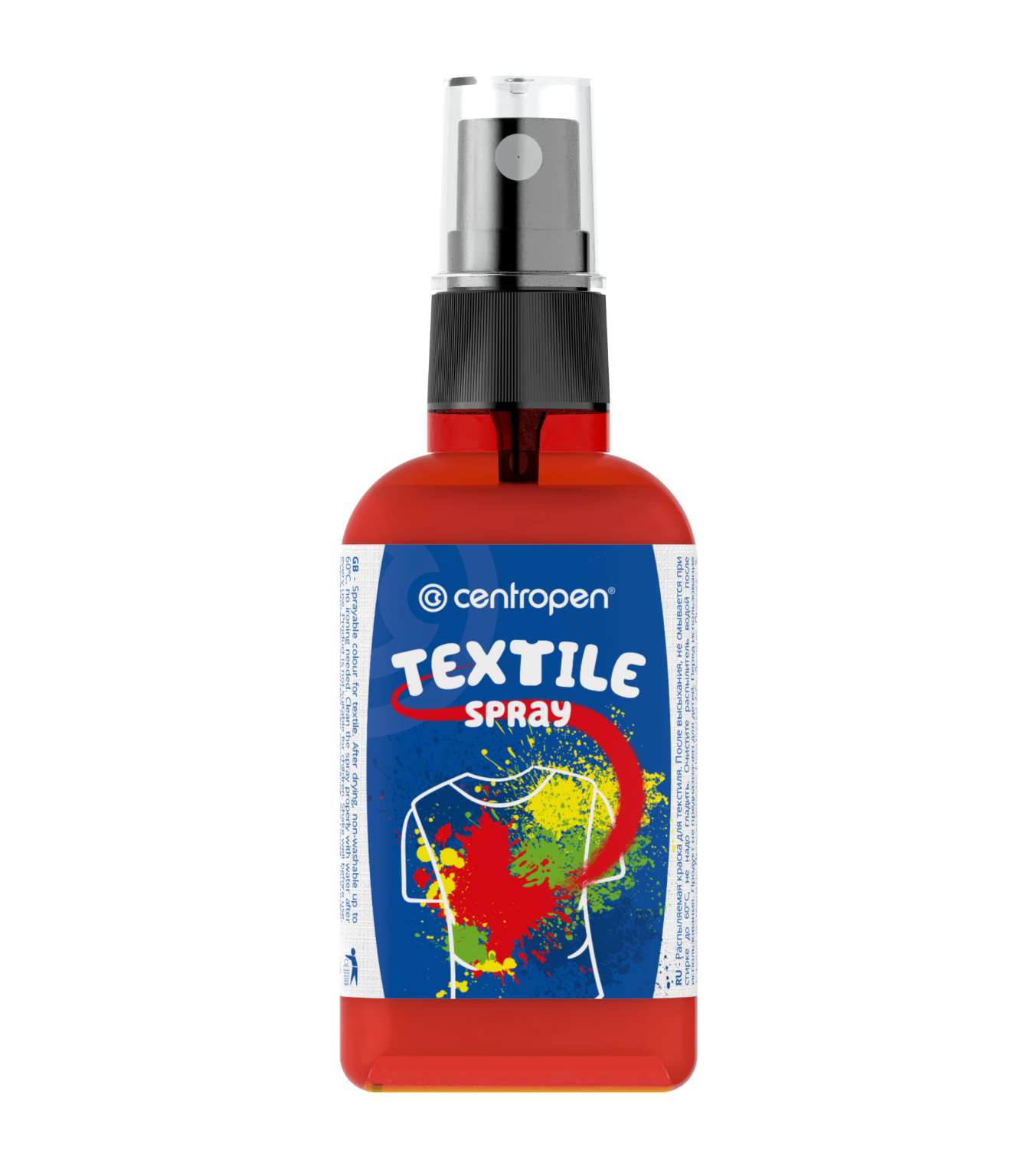 SPRAY TEXTIL 110ML ROSU CENTROPEN