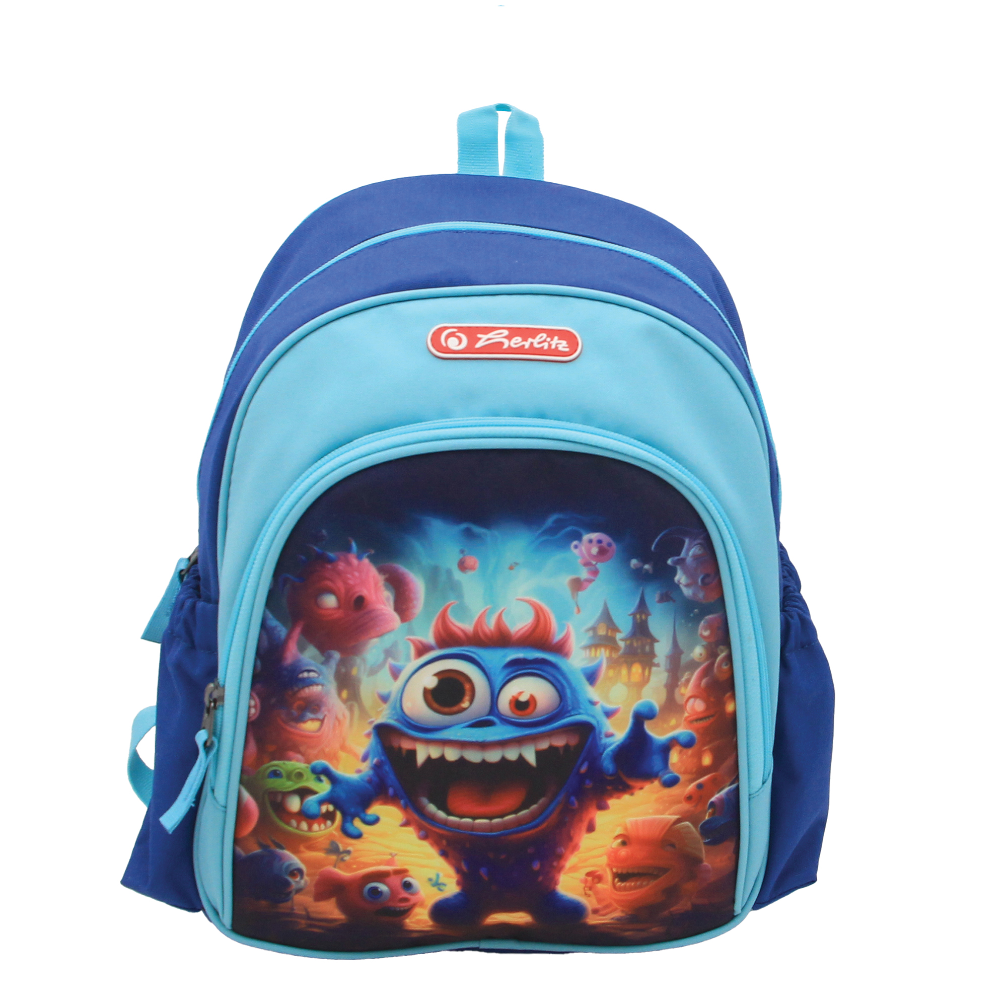 RUCSAC COOL 31X20X12CM BLUE MONSTER