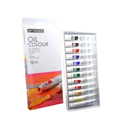 Alternative view of Culori ulei Colorarte, 12 culori x 12ml, EO1212C