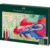 SET CADOU 17 CREIOANE COLORATE A.DURER + 3 PITT ARTIST PEN + PENSULA FABER-CASTELL