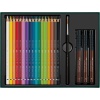 SET CADOU 17 CREIOANE COLORATE A.DURER + 3 PITT ARTIST PEN + PENSULA FABER-CASTELL - imagine 3