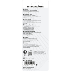 Alternative view of BLISTER STILOU SCOLAR NXT ALB-NEGRU + 2 CARTUSE CERNEALA + PIC EBERHARD FABER