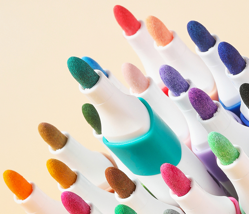 MARKER ACRILIC GALBEN COLOR EMOTION DELI - imagine 2