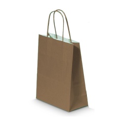 Punga cadou Colorarte 15840 / 00814, B5, 18x22x8cm, 90g/mp, kraft, manere din hartie rasucita