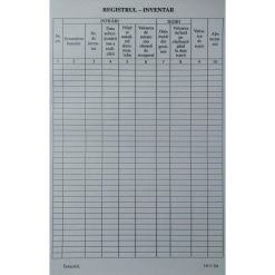 REGISTRU INVENTAR VERTICAL
