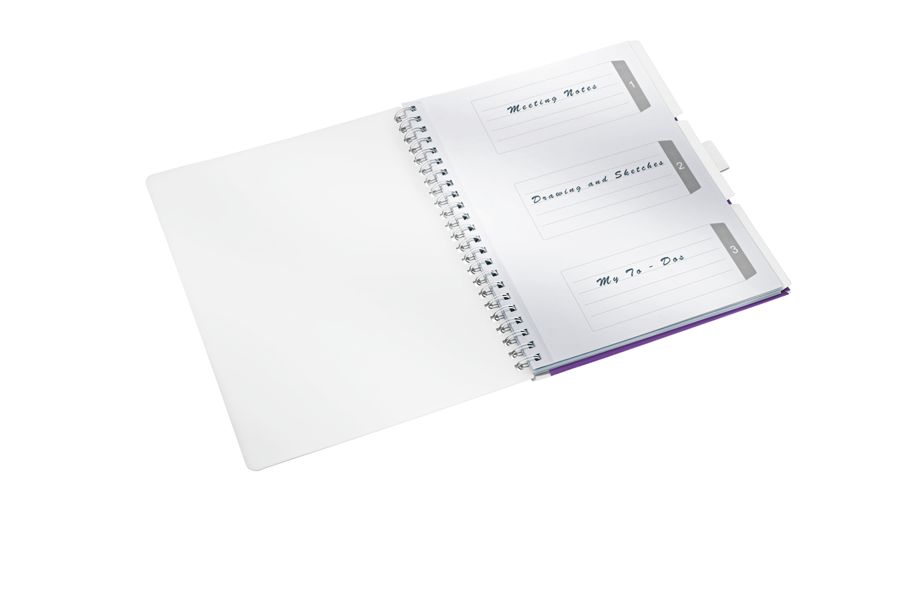 CAIET BIROU SPIRA A4 DICTANDO MOV COPERTA PP BE MOBILE WOW LEITZ - imagine 3