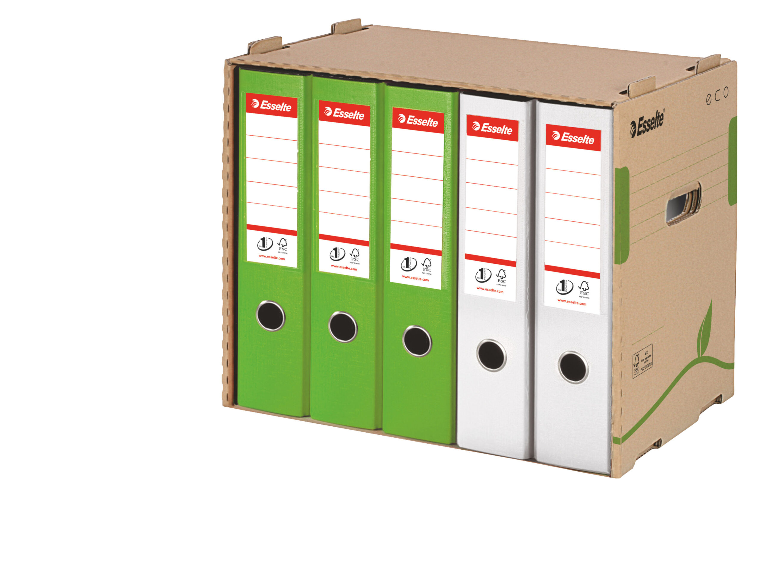 CONTAINER ARHIVARE PENTRU BIBLIORAFTURI ECO ESSELTE - imagine 2