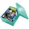 CUTIE DEPOZITARE MARE TURCOAZ CLICK&STORE LEITZ - imagine 2