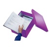 CUTIE DEPOZITARE MEDIE MOV CLICK&STORE LEITZ - imagine 2