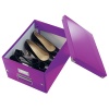 CUTIE DEPOZITARE MEDIE MOV CLICK&STORE LEITZ - imagine 3