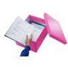 CUTIE DEPOZITARE MEDIE ROZ CLICK&STORE LEITZ - imagine 2