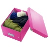 CUTIE DEPOZITARE MICA ROZ CLICK&STORE LEITZ - imagine 2
